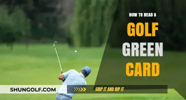 Mastering Golf Green Reading: A Comprehensive Guide to Green Cards