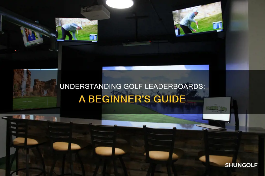 how to read a golf leaderboard
