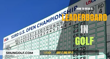 Mastering Golf Leaderboards: A Beginner's Guide to Reading Scores