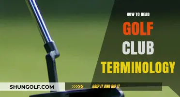 Decoding Golf Club Jargon: A Beginner's Guide to Club Terminology