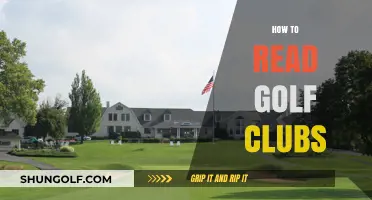 Mastering the Basics: A Guide to Reading Golf Clubs Effectively