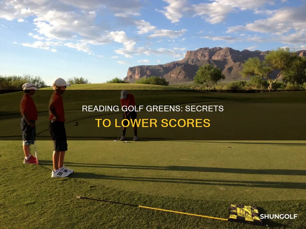 how to read golf greens better