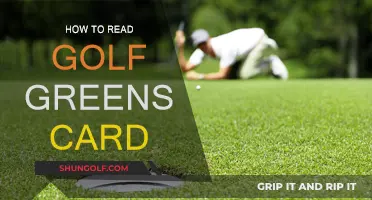 Golf Greens Cards: Reading Basics for Beginners