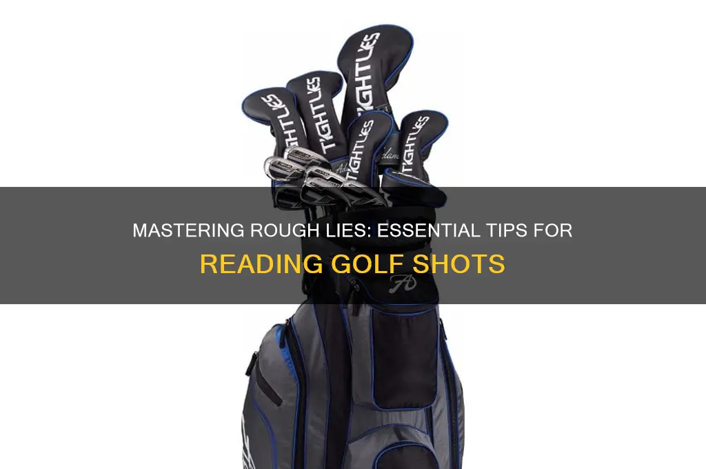 how to read golf lies in rough