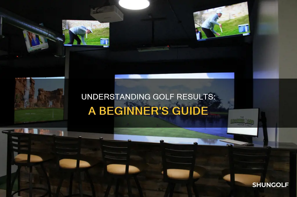 how to read golf results