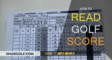 Understanding Golf Scores: A Beginner's Guide