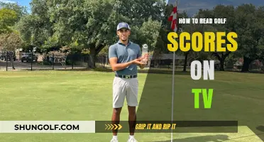 Mastering Golf Scores: A TV Viewer's Guide to Understanding the Game