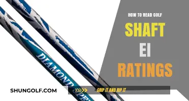 Decoding Golf Shaft EI Ratings: A Beginner's Guide
