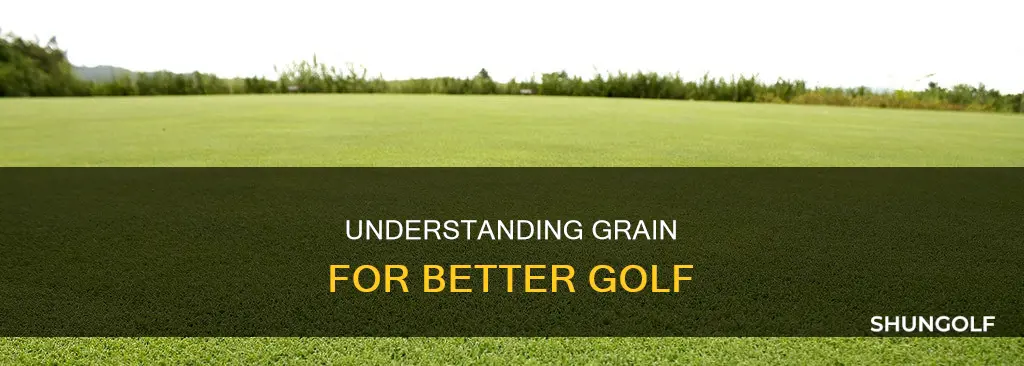 how to read grain golf