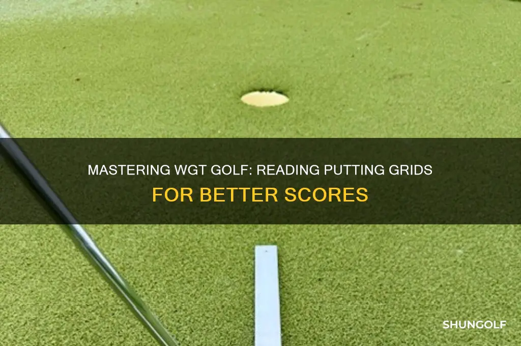 how to read putting grid on wgt golf