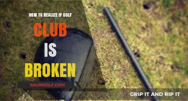 Identifying a Broken Golf Club: Signs and Solutions for Players