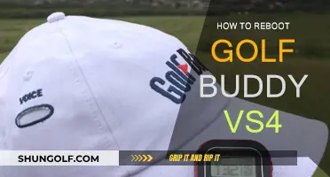 Golf Buddy VS4: Rebooting for Better Performance