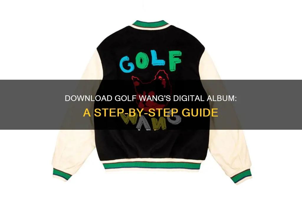how to receive digital album off of golf wang