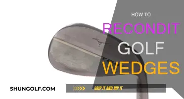 Reconditioning Golf Wedges: A Step-by-Step Guide
