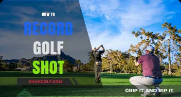 Mastering the Art of Golf: A Step-by-Step Guide to Recording Your Shots