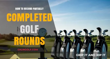 Mastering Partial Golf Round Tracking: Tips for Accurate Recording