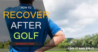 Golf Recovery: Tips for Post-Game Muscle Care