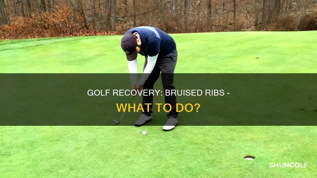 how to recover bruised ribs golfer