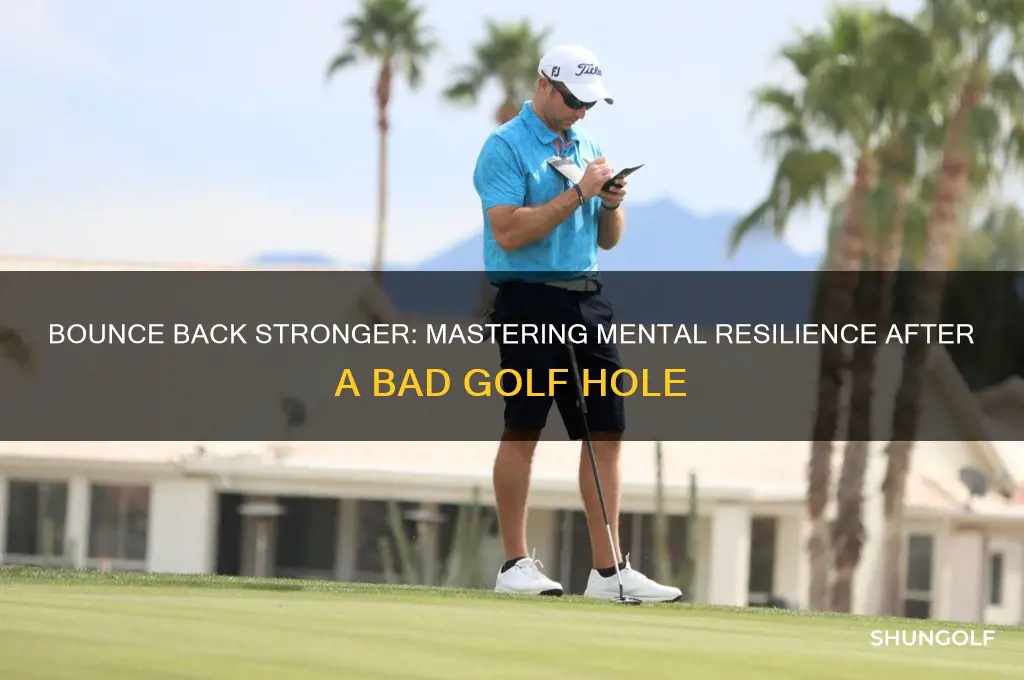 how to recover from a bad golf hole