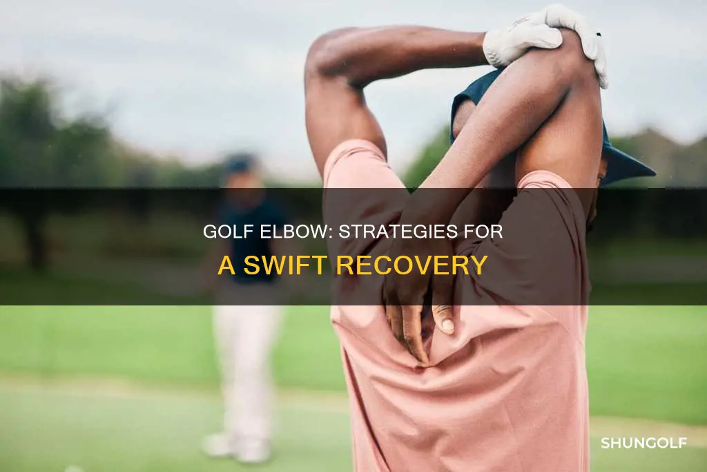 how to recover from golf elbow