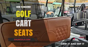 Revive Your Ride: Easy Steps to Restore Golf Cart Seats