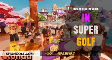 Mastering Super Golf: A Step-by-Step Guide to Redeeming Codes