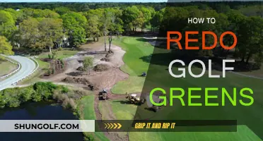 Golf Greens: Renovating for Better Play