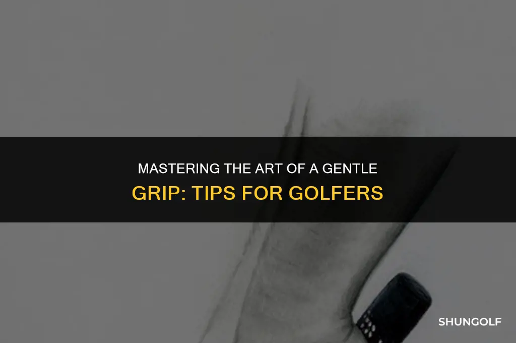 how to reduce grip pressure in golf