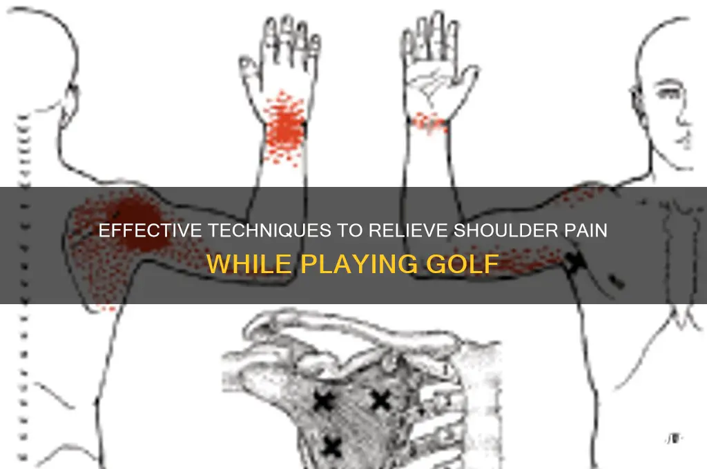 how to reduce shoulder pain during golf