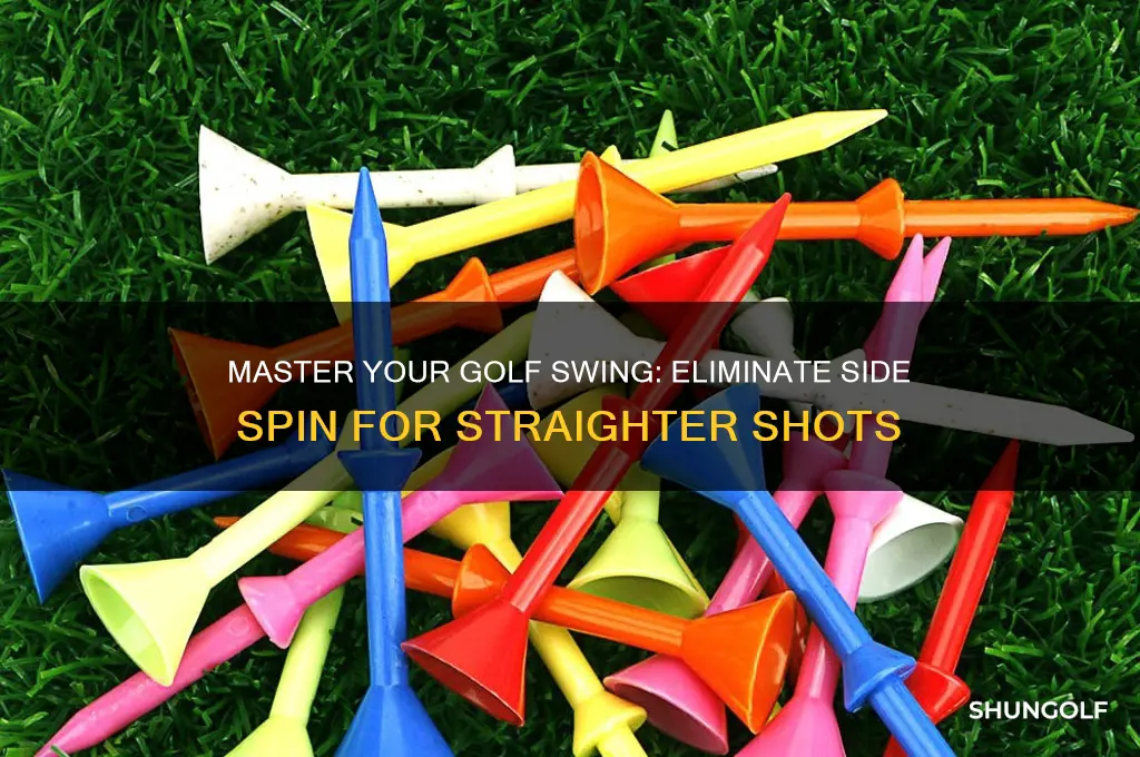 how to reduce side spin in golf