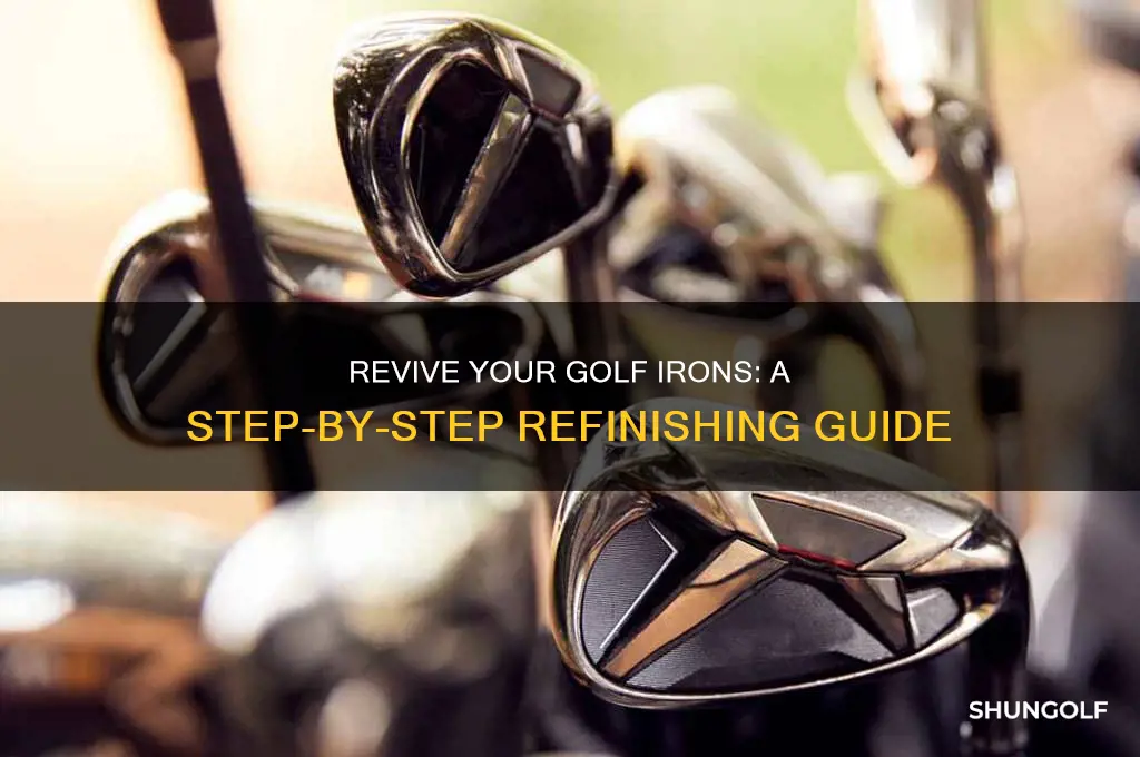 how to refinish a golf iron