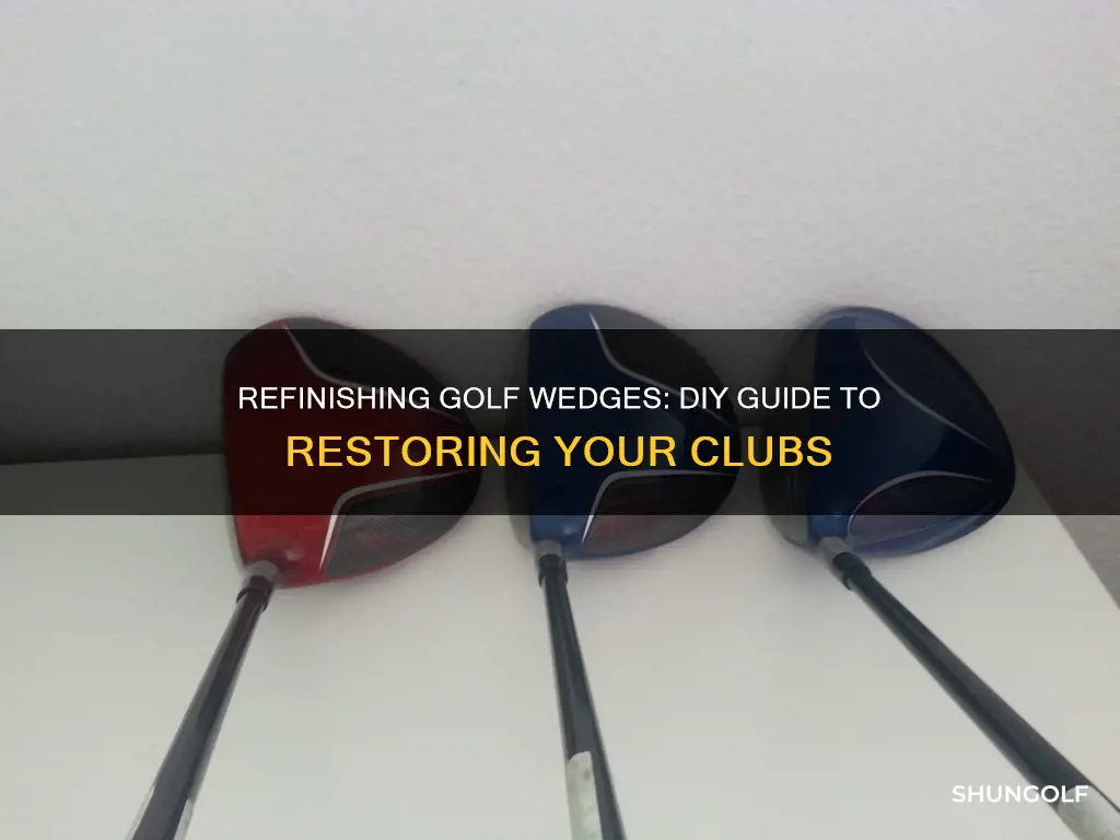how to refinish a golf wedge