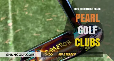 Revive Your Game: Refinishing Black Pearl Golf Clubs Like a Pro