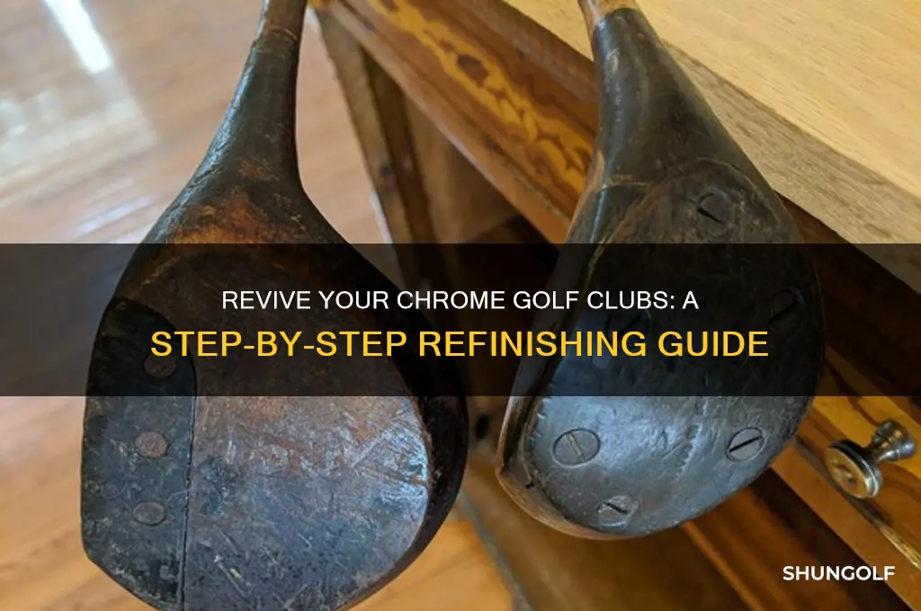 how to refinish chrome golf clubs