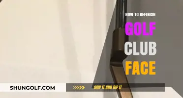 Mastering Golf Club Face Refinishing: A Step-by-Step Guide