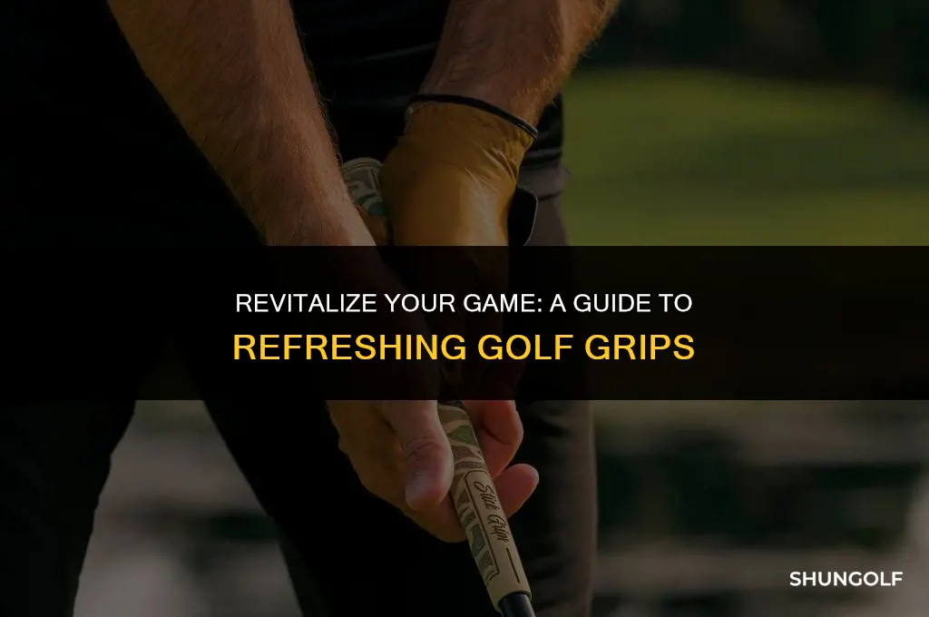 how to refresh golf grips
