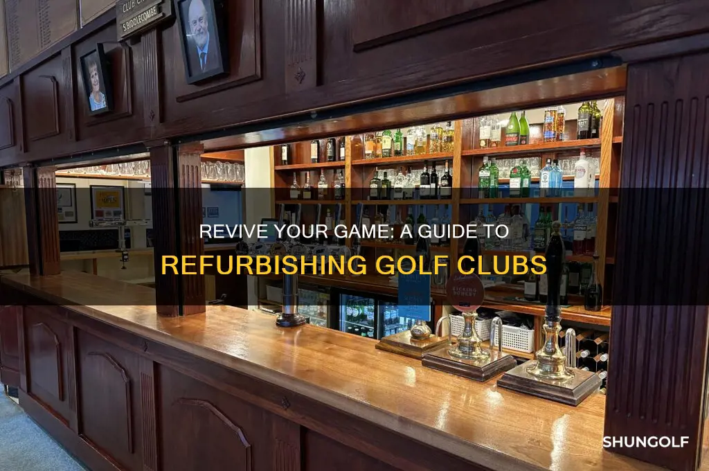 how to refurb golf clubs
