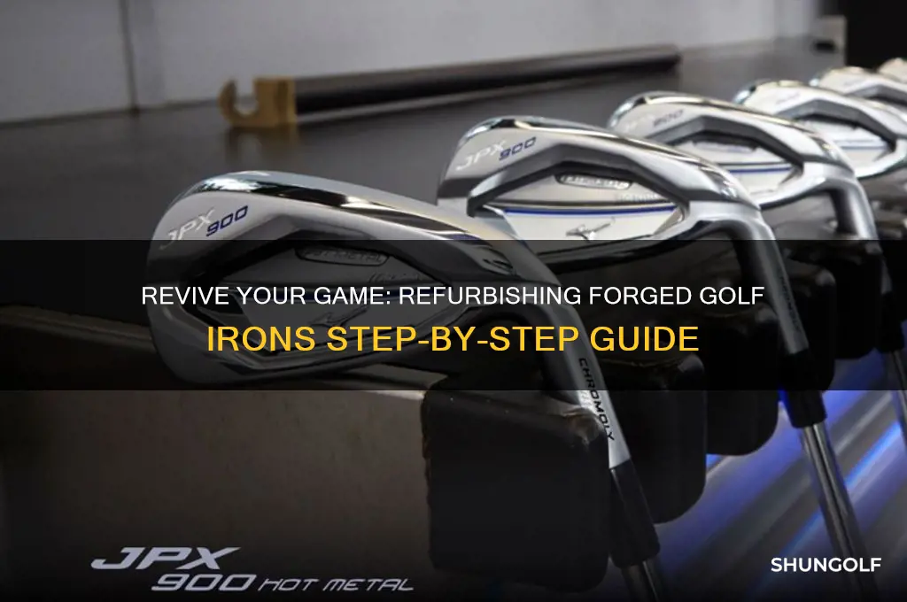 how to refurbish forged golf irons