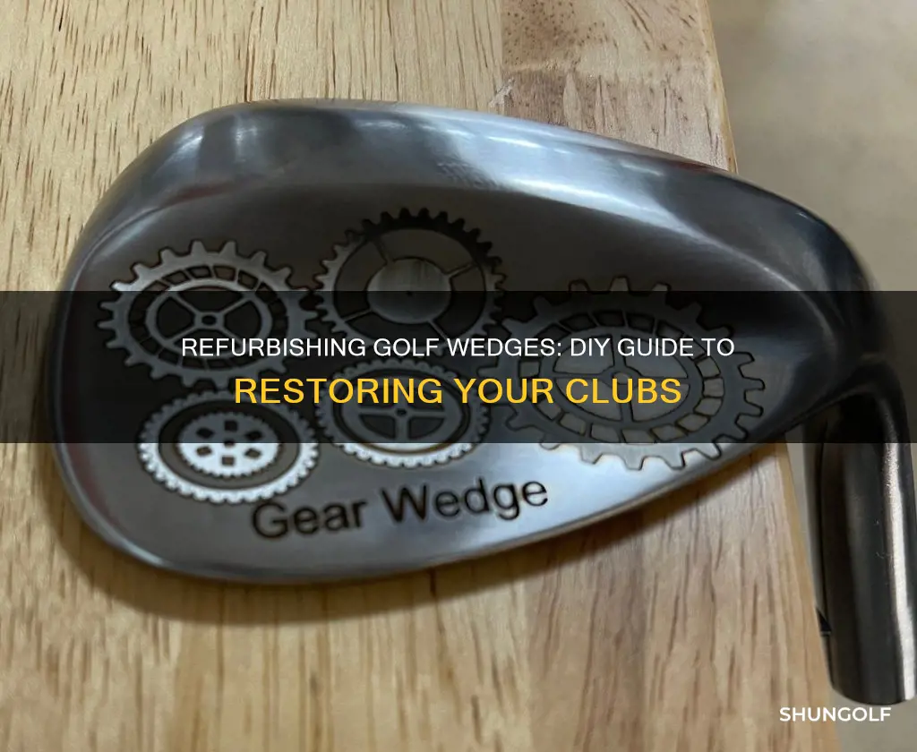 how to refurbish golf wedges