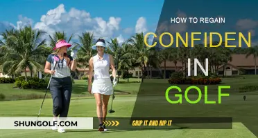 Golf Confidence: Regain Your Mental Edge