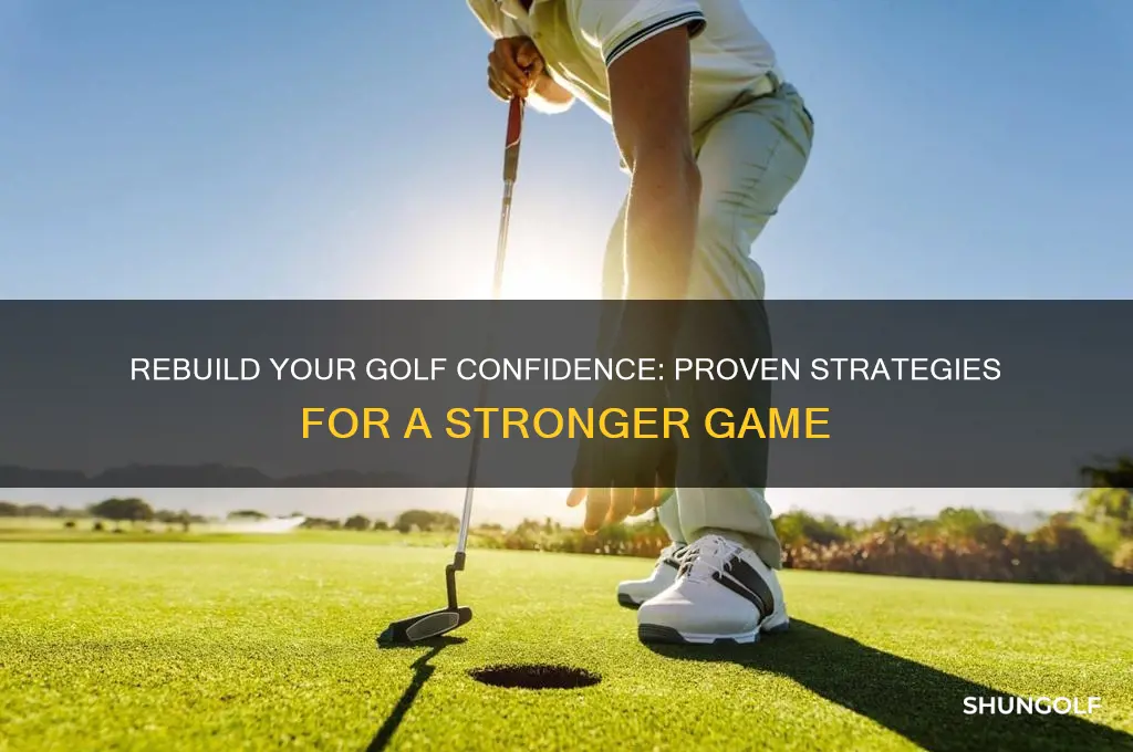 how to regain your confidence in golf