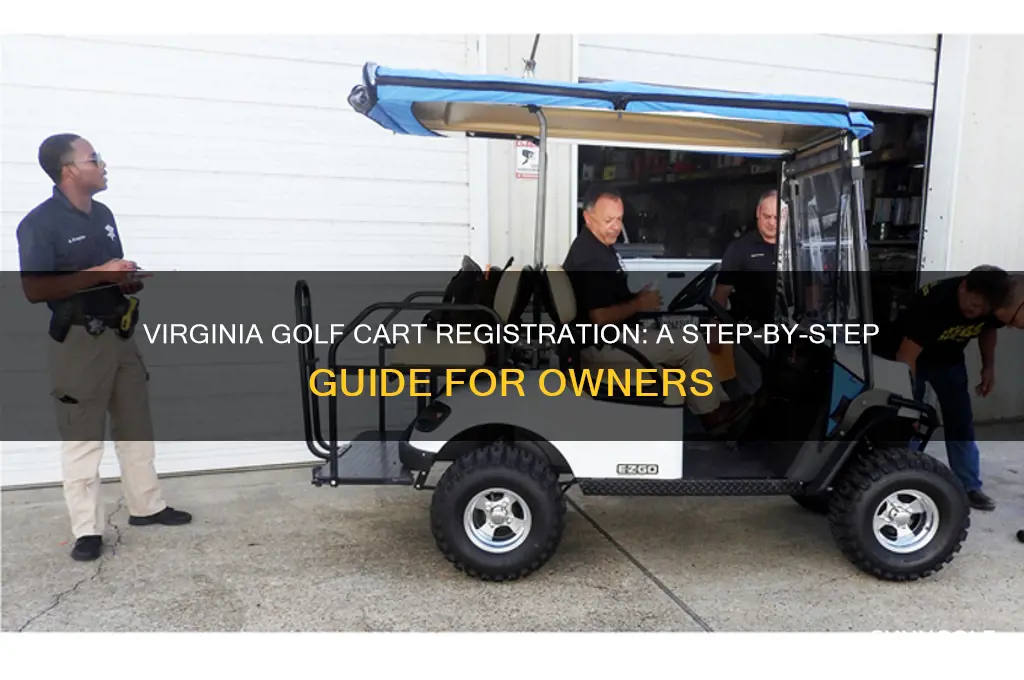 how to register a golf cart in virginia