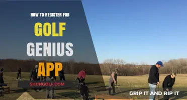 Step-by-Step Guide to Registering for the Golf Genius App