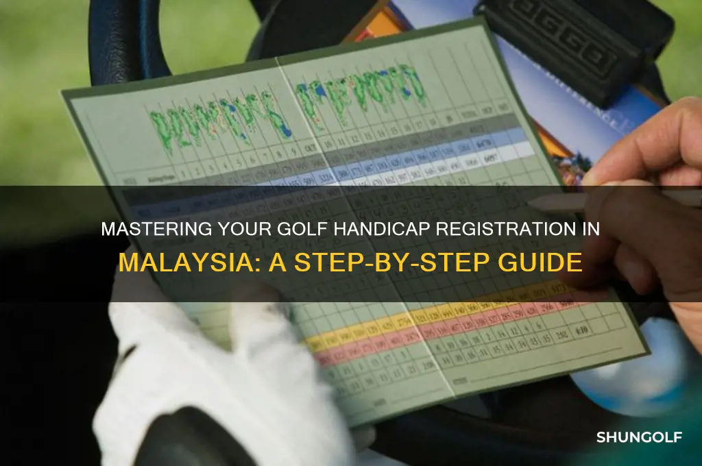 how to register golf handicap in malaysia