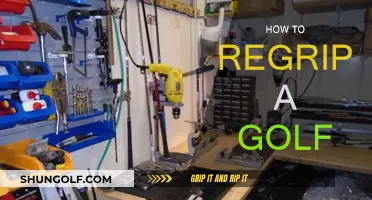 Regripping Golf Clubs: A Step-by-Step Guide