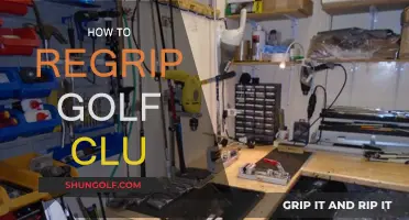 Golf Club Regripping: A Step-by-Step Guide