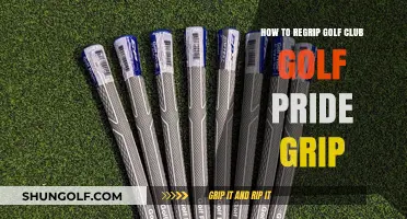 Mastering Golf Club Regripping: A Step-by-Step Guide to Golf Pride Grips