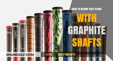 Mastering Golf Club Regripping: A Guide for Graphite Shafts