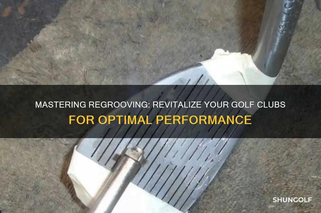 how to regroove golf clubs