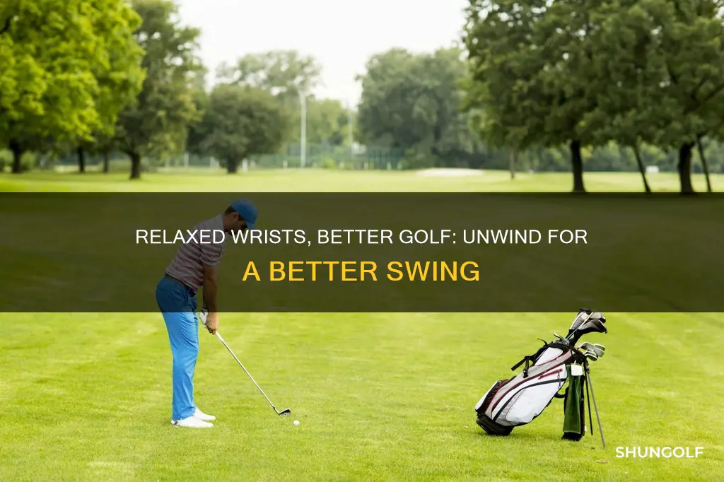 how to relax wrists golf